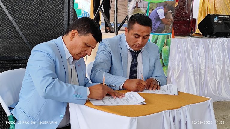 Firma de cinco convenios